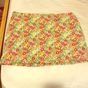 Lilly Pulitzer Floral Skirt Size 6
